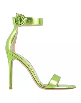 Сандалии Gianvito Rossi, зеленый