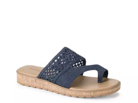 Сандалии Gibby Wedge Baretraps, Navy