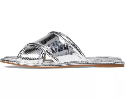 Сандалии Gideon Slide MICHAEL Michael Kors, серебро