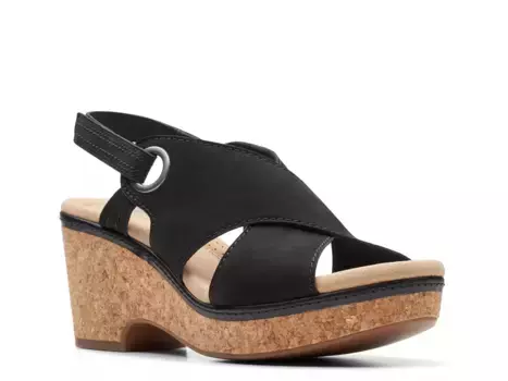 Сандалии Giselle Loop Clarks, Black
