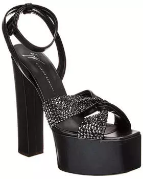 Сандалии Giuseppe Zanotti Lasvegas 80 на платформе, черный