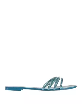 Сандалии Giuseppe Zanotti, лазурный