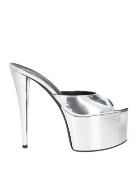 Сандалии Giuseppe Zanotti, серебро