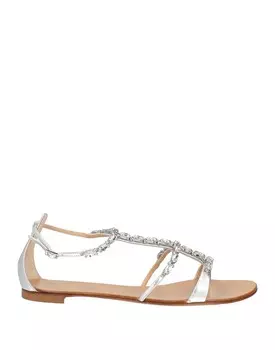 Сандалии Giuseppe Zanotti, серебро