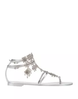 Сандалии Giuseppe Zanotti, серебро