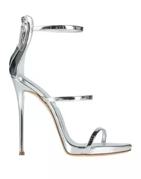 Сандалии Giuseppe Zanotti, серебро