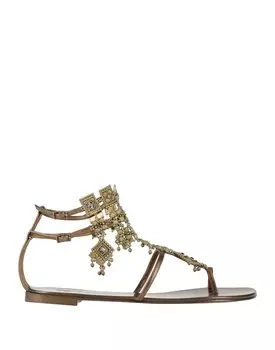 Сандалии Giuseppe Zanotti, зеленый