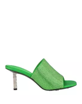 Сандалии Givenchy, зеленый