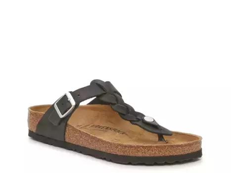 Сандалии Gizeh Braided Sandal Birkenstock, черный