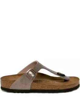 Сандалии Gizeh с металлическими вставками Birkenstock, нейтральный
