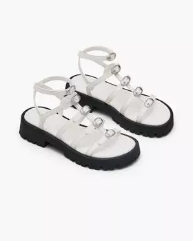 Сандалии гладиатора Кики Marc Jacobs, ярко-белый