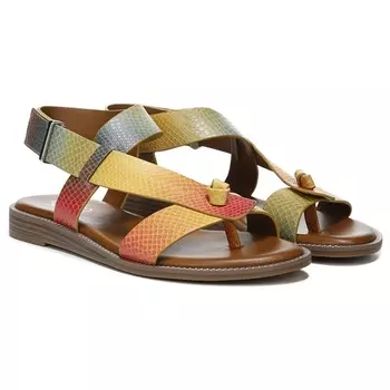 Сандалии Glenni Franco Sarto, multi snake print faux leather