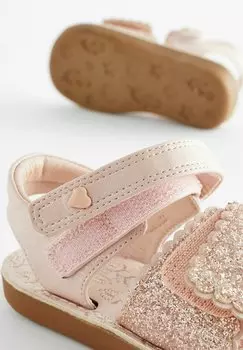 Сандалии Glitter Next, фуксия