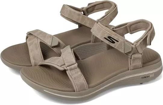 Сандалии Go Golf Archfit Sandal Skechers, серо-коричневый