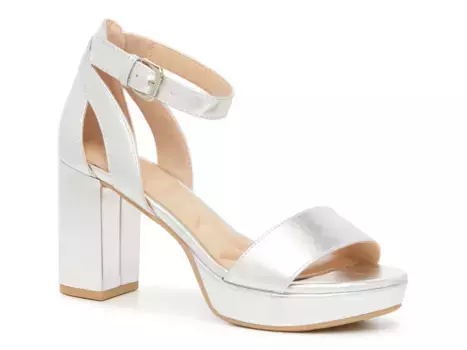 Сандалии Go On 2 Sandal Cl By Laundry, серебряный/металлик