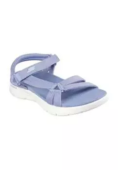 Сандалии Go walk flex sandal "sublime" с застежкой-липучкой Skechers, синий