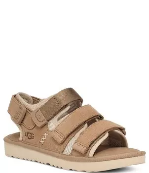 Сандалии Goldencoast с несколькими ремешками для мальчиков UGG (Молодежь), бежевый