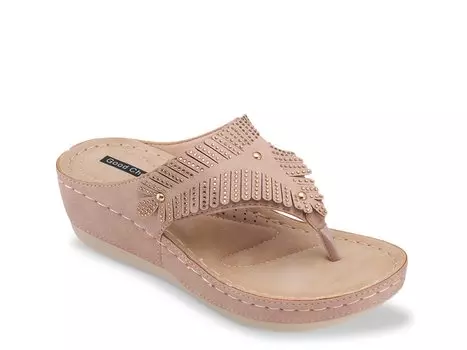 Сандалии Good Choice Virginia на танкетке, blush