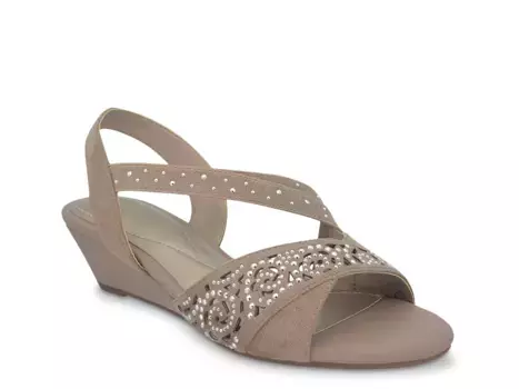 Сандалии Grace Wedge Sandal Impo, цвет pralinetaupe