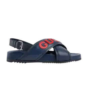 Сандалии Gucci Crossover Sandal Blue Red, синий