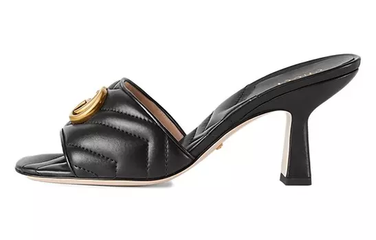 Сандалии Gucci GG Marmont, черный