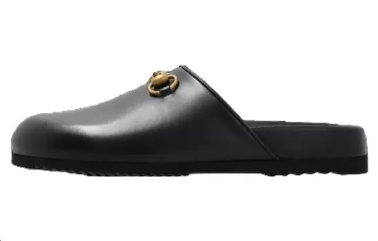 Сандалии GUCCI Women's Horsebit Slipper 'Black' Women's