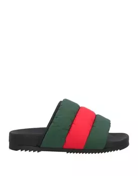 Сандалии Gucci, зеленый