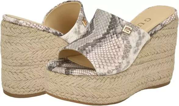 Сандалии GUESS Evba, цвет Snake Multi