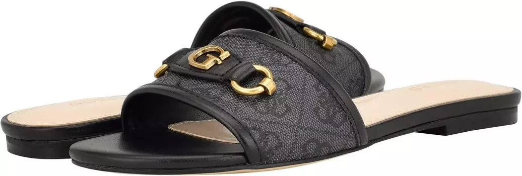 Сандалии GUESS Hammi, цвет Black Logo