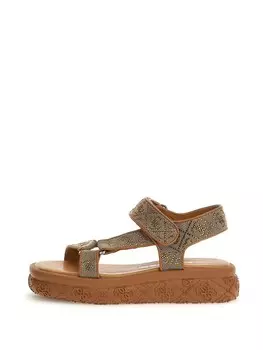 Сандалии GUESS Lode, коричневый