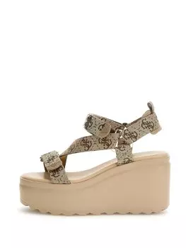 Сандалии GUESS Ocilin, бежевый