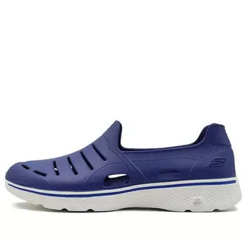 Сандалии h2 go casual navy blue sandals Skechers, синий