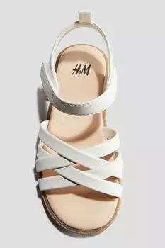 Сандалии H&M, белый