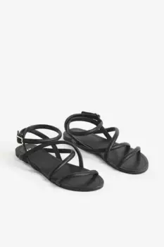 Сандалии H&M, черный