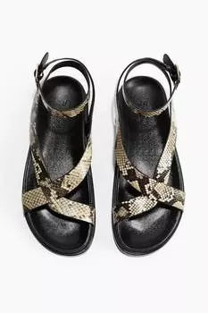 Сандалии H&M, мультиколор