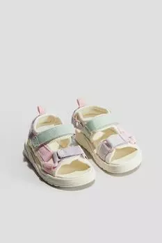 Сандалии H&M, розовый