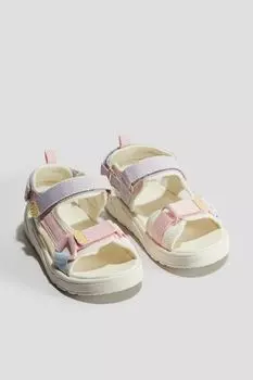 Сандалии H&M, розовый