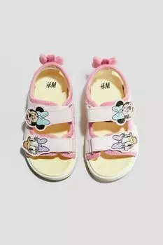 Сандалии H&M, розовый