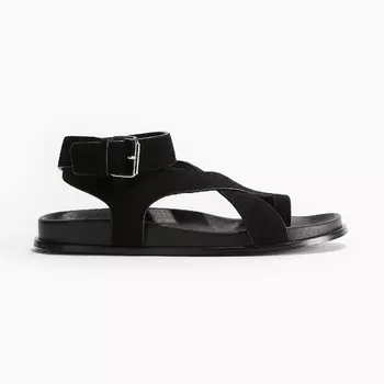 Сандалии H&M Suede, черный
