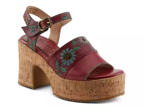 Сандалии Halena Platform L'Artiste, Red