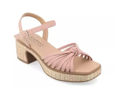 Сандалии Hally Platform Sandal Journee Collection, розовый