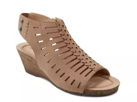 Сандалии Hana Wedge Earth, Brown
