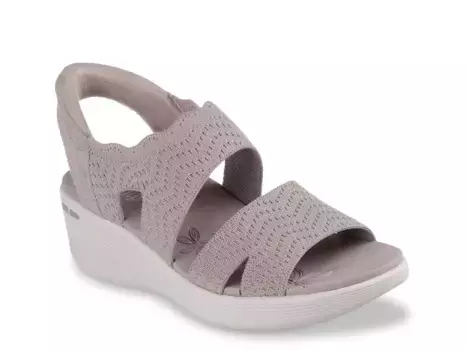 Сандалии Hands Free Slip-Ins Pier-Lite Sandal Skechers, серо-коричневый