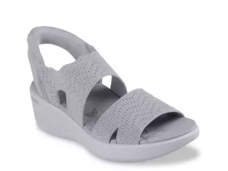 Сандалии Hands Free Slip-Ins Pier-Lite Sandal Skechers, серый