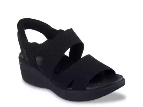 Сандалии Hands Free Slip-Ins Pier-Lite Sandal Skechers, черный