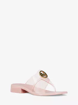Сандалии Hannah Jelly с Т-образным ремешком Michael Kors, красный