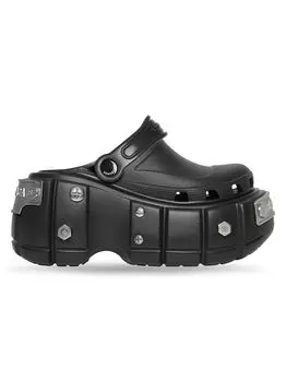 Сандалии Hardcrocs Balenciaga, черный