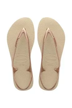 Сандалии Havaianas, бежевый