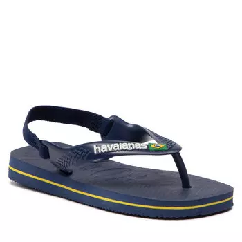 Сандалии Havaianas BrasilLogo, темно-синий