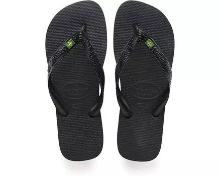 Сандалии Havaianas Brazil Flip Flops, черный